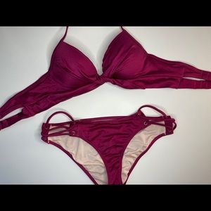 Pink bikini